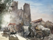 Rickshaws, 56x76cm