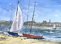 Flauta (praca plenerowa)