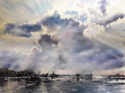 chmura 40x30 Karolina Majer