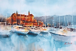 Twierdza_Akershus_w_Oslo_Kasia_Wiercinska_38x56cm_ID_2022010